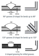 Strieibg Evolution Vertical Panel Saw - Grooving Options