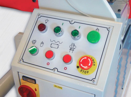 Automatic Dovetailer - Cantek Model JDT75 - Control Panel