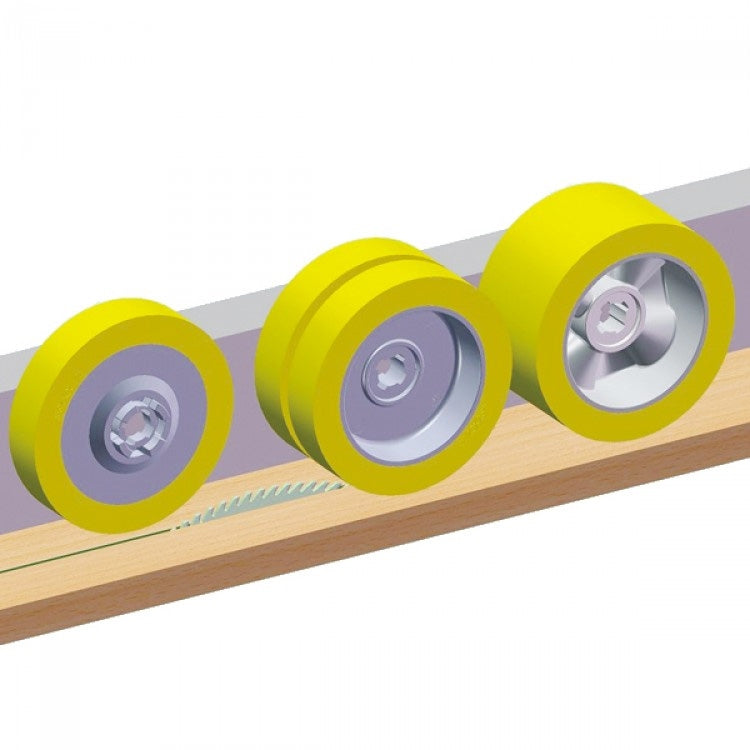 Cantek Variable Speed 3 Roll Power Feeder - DC30 - Detail 1