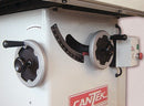 Height and Angle Adjustment Habdwheels - Cantek Tilting Arbor Table Saw - Model TA14 